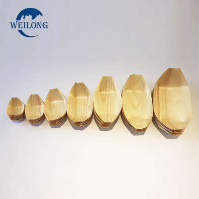 Direct factory price wood cutlery disposable Eco-friendly wood cutlery tray