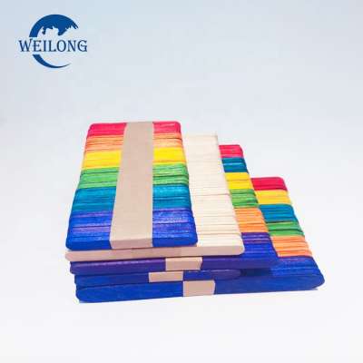 Sticks colorful wooden craft sticks ice cream popsicle sticks for DIY craft