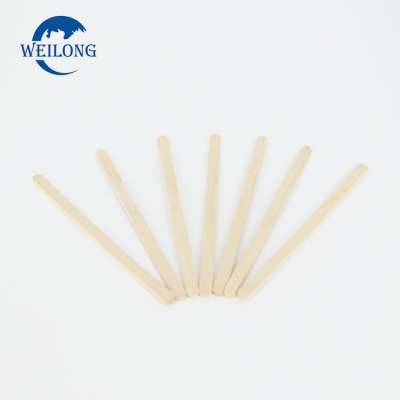 Birch disposable wholesale wooden coffee sticks sticks with paper wra