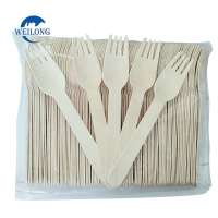 High-end wooden cutlery set disposable wooden cutlery set